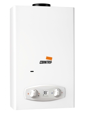 Nouveau! Cointra Optima COB-11 Db, chauffe-eau instantan au propane pour utilisation intrieur . 18,9 kW 11 litres par minute. affichage numrique.