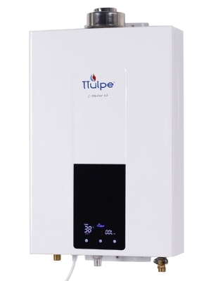 Chauffe-eau instantan, tanche  ventouse, temprature constante, 12 LPM gaz naturel / de ville (20 mbar).