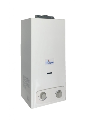 6 litres par minute chauffe-eau instantan gaz propane/butane avec allumage par pile. Pression de gaz: 30-37 mbar