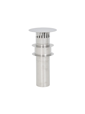 Conduit de fume sortie de toit pour le chauffe eau TTulpe Indoor B-6