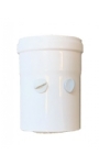 TTulpe Manchon de raccordement concentrique vertical F / F pour TTulpe C-Meister 13 | Chauffeeauagaz.fr