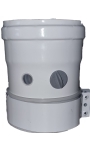 TTulpe Manchon de raccordement concentrique vertical pour TTulpe C-Meister 11 & 14 | Chauffeeauagaz.fr